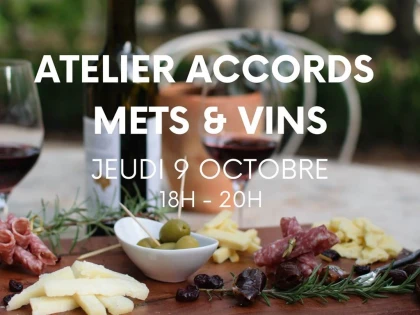 Atelier Dégustation Accords - Vins & Fromages - Vignerons Indépendants