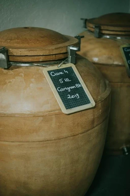 Dégustation au chai de vinification - Vignerons Indépendants