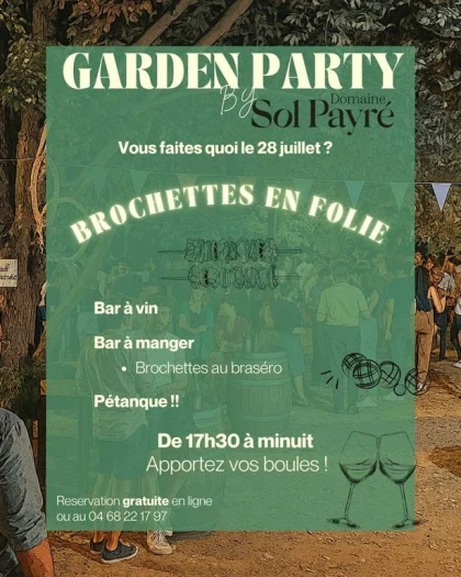 Garden Party - Vignerons Indépendants