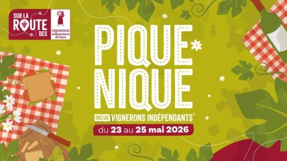 1/2 Journée - Pique Nique chez le Vigneron 7 , 8 et 9 Juin - Vignerons Indépendants