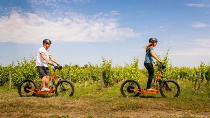Balade en gyropode ou trottinette électrique dans le vignoble et visite dégustation - app.name
