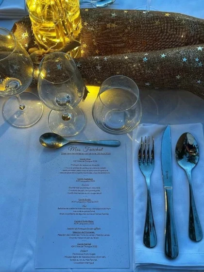 Countryside dinner and moonlit stroll - Vignerons Indépendants