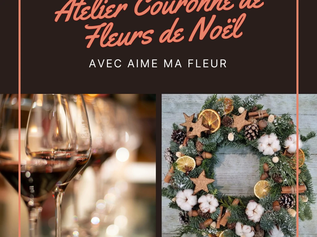 Atelier Couronne de Noël - Vignerons Indépendants