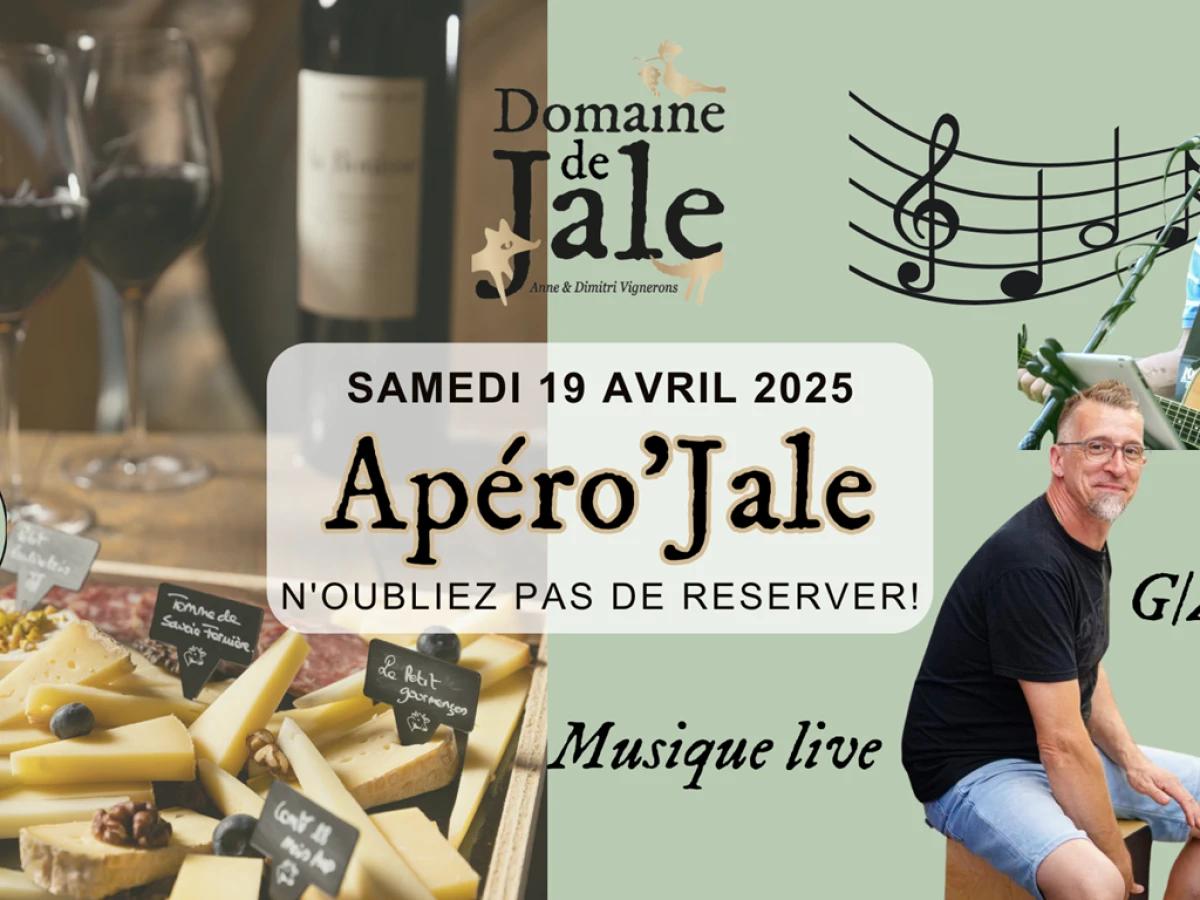 Apéro'Jale Wine & Cheese Evening April 19, 2025 - Vignerons Indépendants