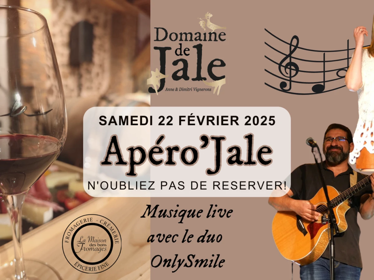 Apéro'Jale Wine & Cheese Evening April 19, 2025 - Vignerons Indépendants