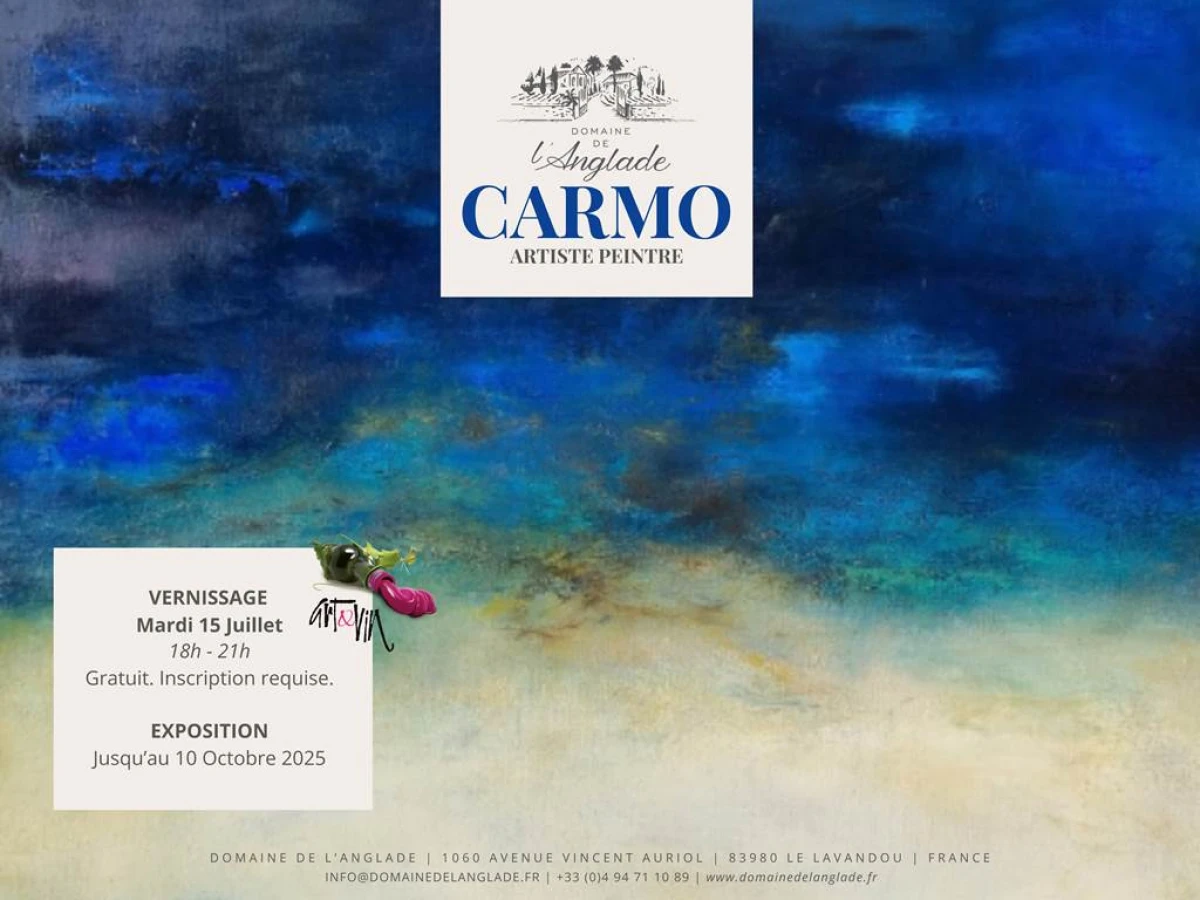 Carmo paintings opening - Vignerons Indépendants
